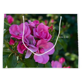 Lavender Pink Rose Große Geschenktüte