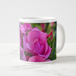 Lavender Pink Rose Jumbo-Tasse