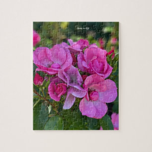 Lavender Pink Rose Puzzle