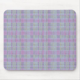 Lavender Plaid Harmony  Mousepad