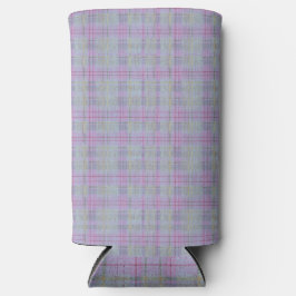 Lavender Plaid Harmony  Selters Dosenkühler