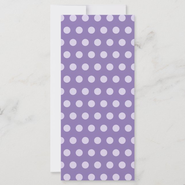 Lavender Polka Dots (Vorderseite)