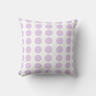 Lavender Polka Dots Design Kissen