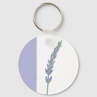 Lavender Sprig Schlüsselanhänger