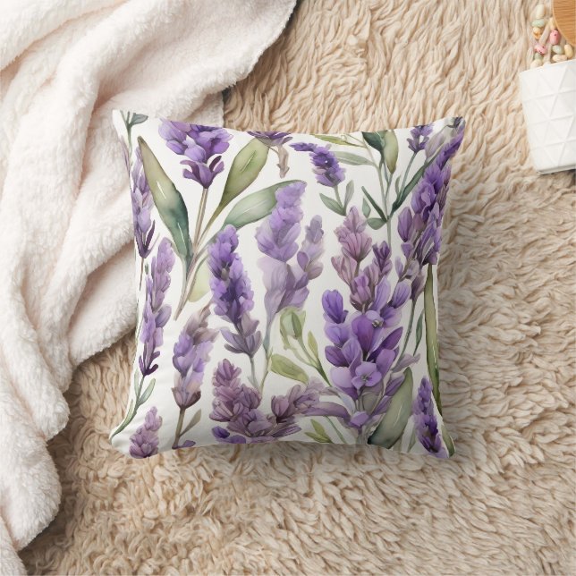 Lavender Sprigs Kissen (Decke)