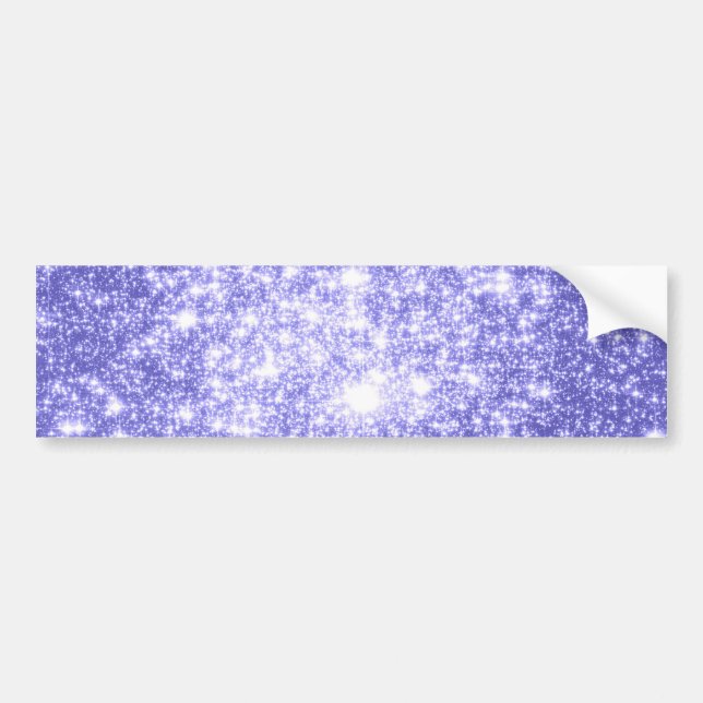 Lavender Stars Autoaufkleber (Vorne)