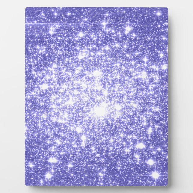 Lavender Stars Fotoplatte (Vorderseite)