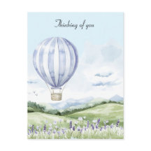 Lavender Stripes Balloon Blumendenken Sie