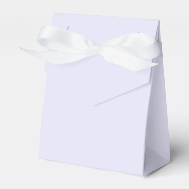 Lavender Tent Favor Box Geschenkschachtel (Vorderseite)