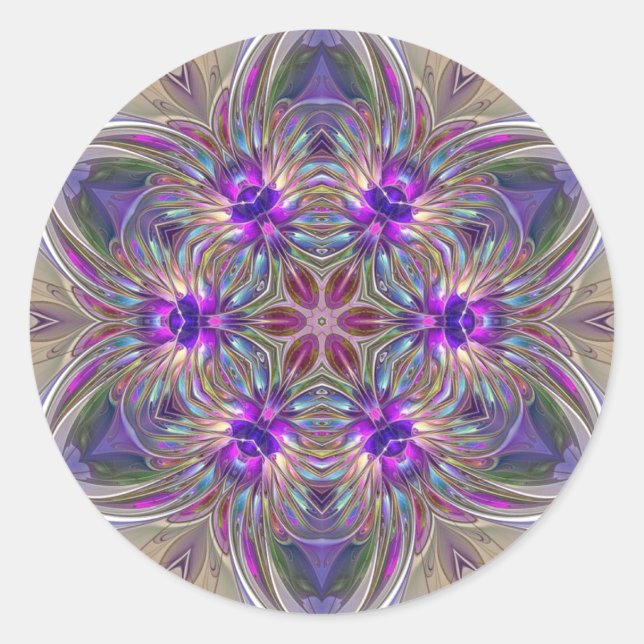 Lavender Thrill Aufkleber (Vorderseite)