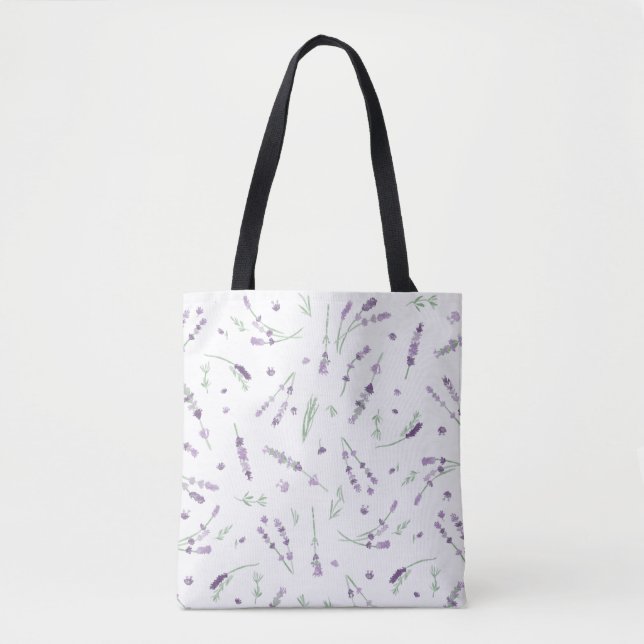 Lavender Tote Bag (Vorderseite)
