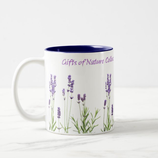 Lavender Two-Tone-Tasse Zweifarbige Tasse (Links)