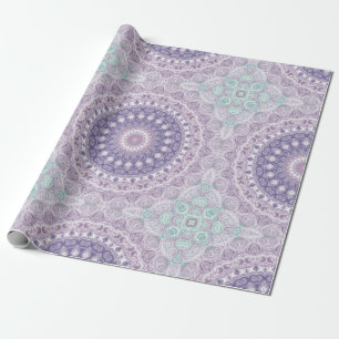 Lavender und Lilac Mandala Pattern Geschenkpapier