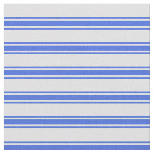 Lavender und Royal Blue Colored Lines Stoff