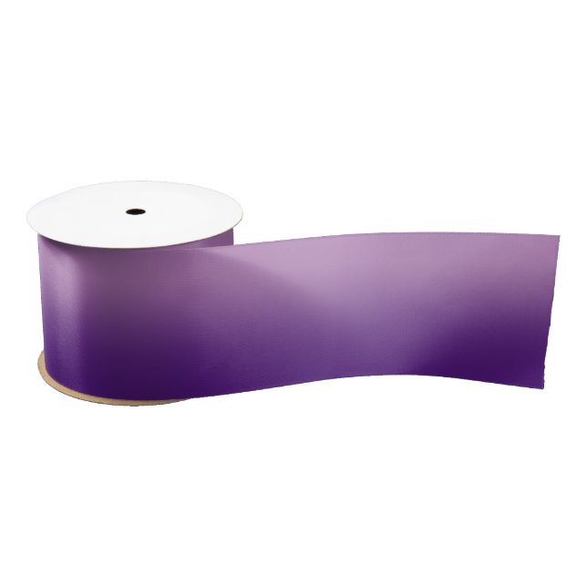 Lavender und Royal Lila Ombre Satinband (Spule)