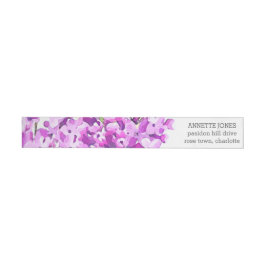 Lavender Watercolor Blume Hochzeit modern