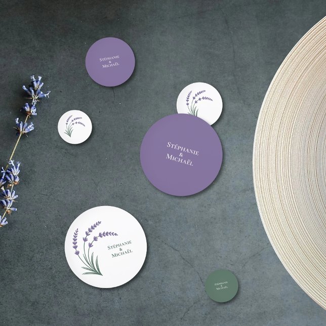 Lavender Wedding Konfetti (Lavender Wedding Confetti)