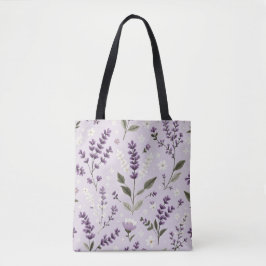 Lavender Whispers - Botanische Tasche des Volks