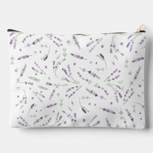 Lavender Zipper Pouch Zubehörtasche