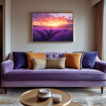 Lavenderfeld in der Provence