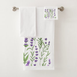 LAVENDERFELDER BADHANDTUCH SET