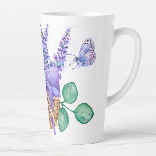 Lavenderfelder Latte Tasse 6 (Rechts)