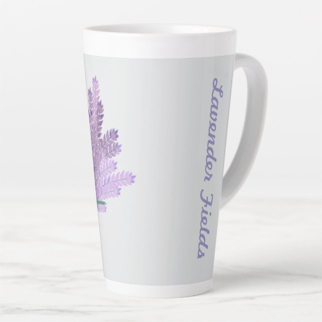 LAVENDERFELDER MILCHTASSE (Rechte Ecke)