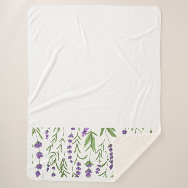 LAVENDERFELDER SHERPADECKE (Vorderseite)