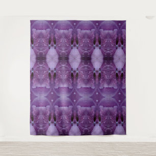 Lavenders Ikat 6 Wandteppich