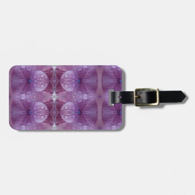 Lavenders Pouf Gepäckanhänger (Vorderseite horizontal)