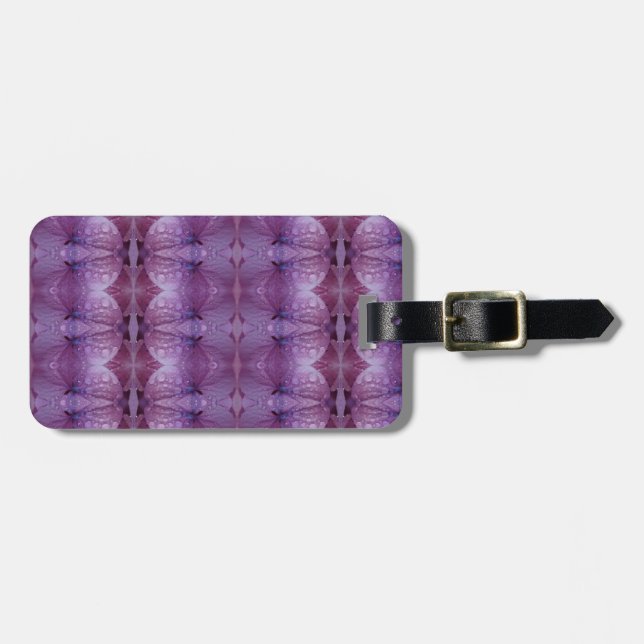Lavenders Pouf Gepäckanhänger (Vorderseite horizontal)
