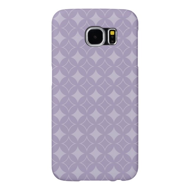 Lavendershippo-Muster Case-Mate iPhone Hülle (Rückseite)