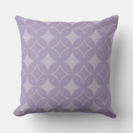 Lavendershippo-Muster Kissen