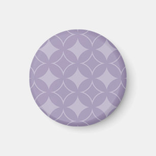 Lavendershippo-Muster Magnet