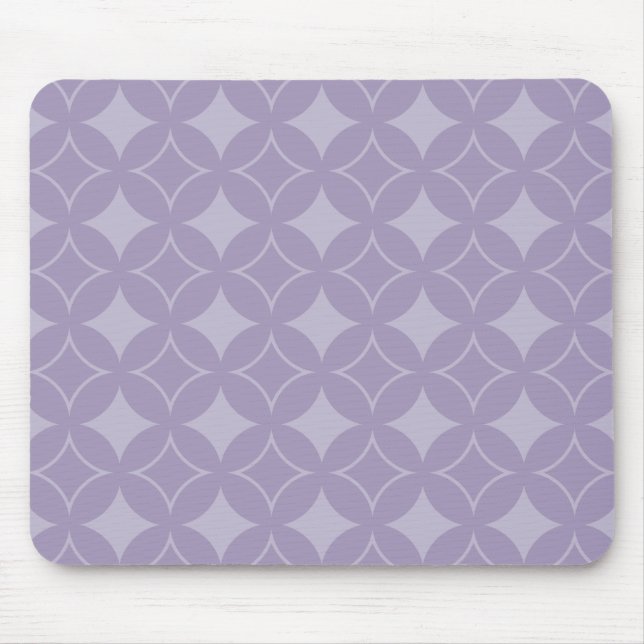 Lavendershippo-Muster Mousepad (Vorne)