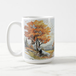 "Laverack" Der English Setter auf der Jagd Kaffeetasse