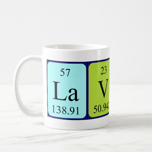 Laverna Periodenname Tasse (Links)