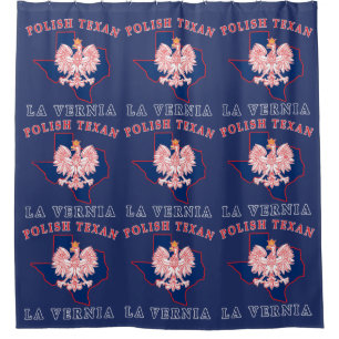 LaVernia Polnisch Texan Duschvorhang