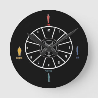 LaVey Persönlichkeits-synthesizer Runde Wanduhr