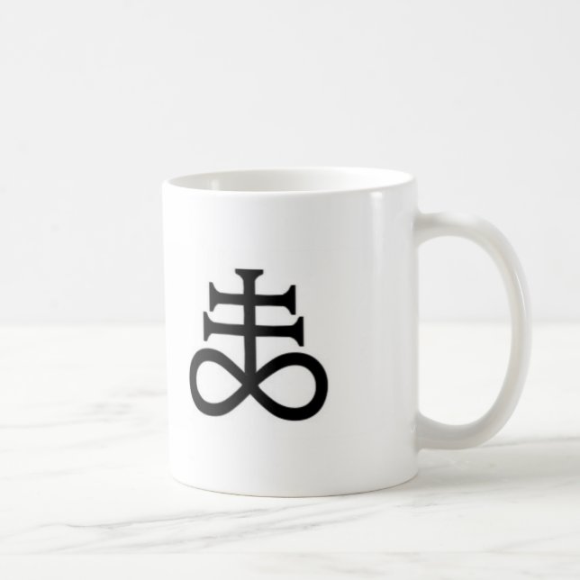 LaVeyan Satanistbrimstone-Tasse Kaffeetasse (Rechts)