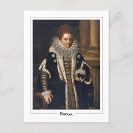 Lavinia Fontana #51 - Fine Art Postcard Postkarte