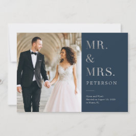 Lavish Glow Wedding Silver Dankeskarte