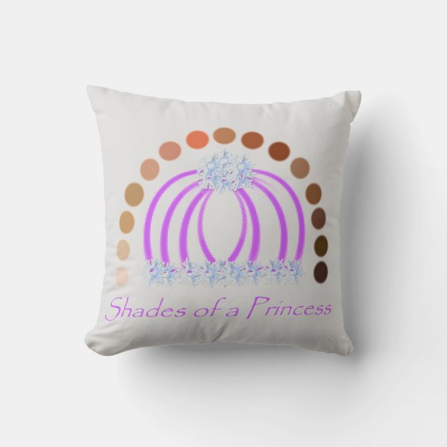 Lavishiauf den Schattierungen einer Prinzessin, di Kissen (Vorderseite)