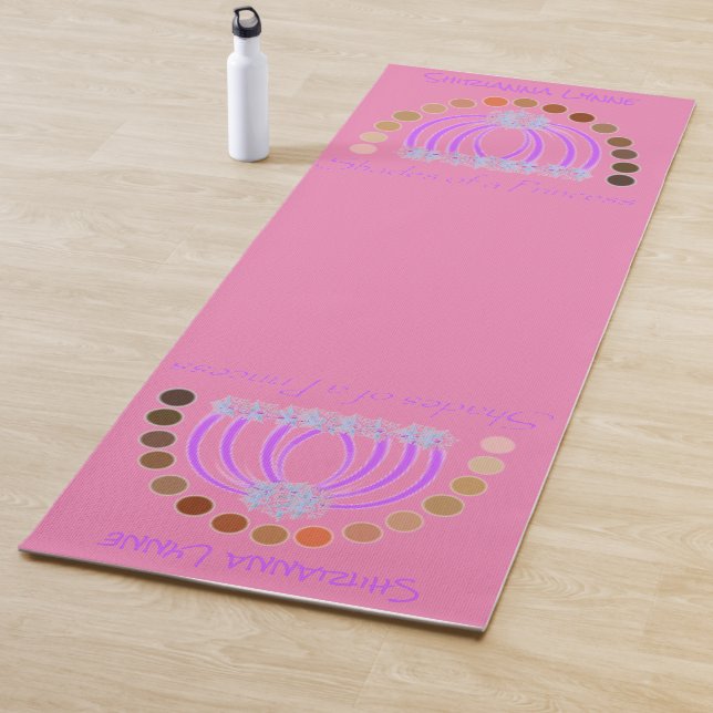 Lavishiauf den Schattierungen einer Prinzessin, di Yogamatte (Beispiel)