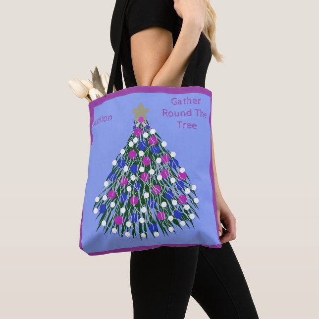 LavishishOn Blue Lila Pink White Christmas Tree (Von Nahem)