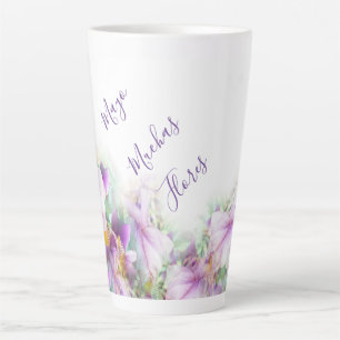 Lavishly On Muchas Flores Mayo Lila Irish Swath Milchtasse