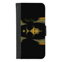 LavishlyOn Multi-farbred Peace Fish Case-Mate iPho