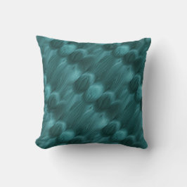 LavishyAuf modernen Blend Beads & Ribbons Aquamari Kissen