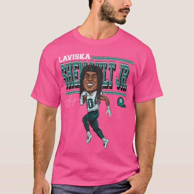 Laviska Shenault Jr. Jacksonvilles Cartoon T-Shirt (Vorderseite)