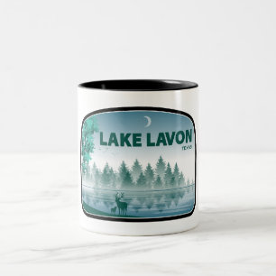Lavon Texas Deer Zweifarbige Tasse